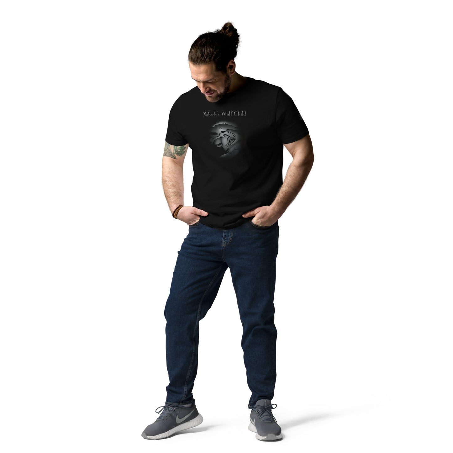 Unisex organic cotton Logo t-shirt