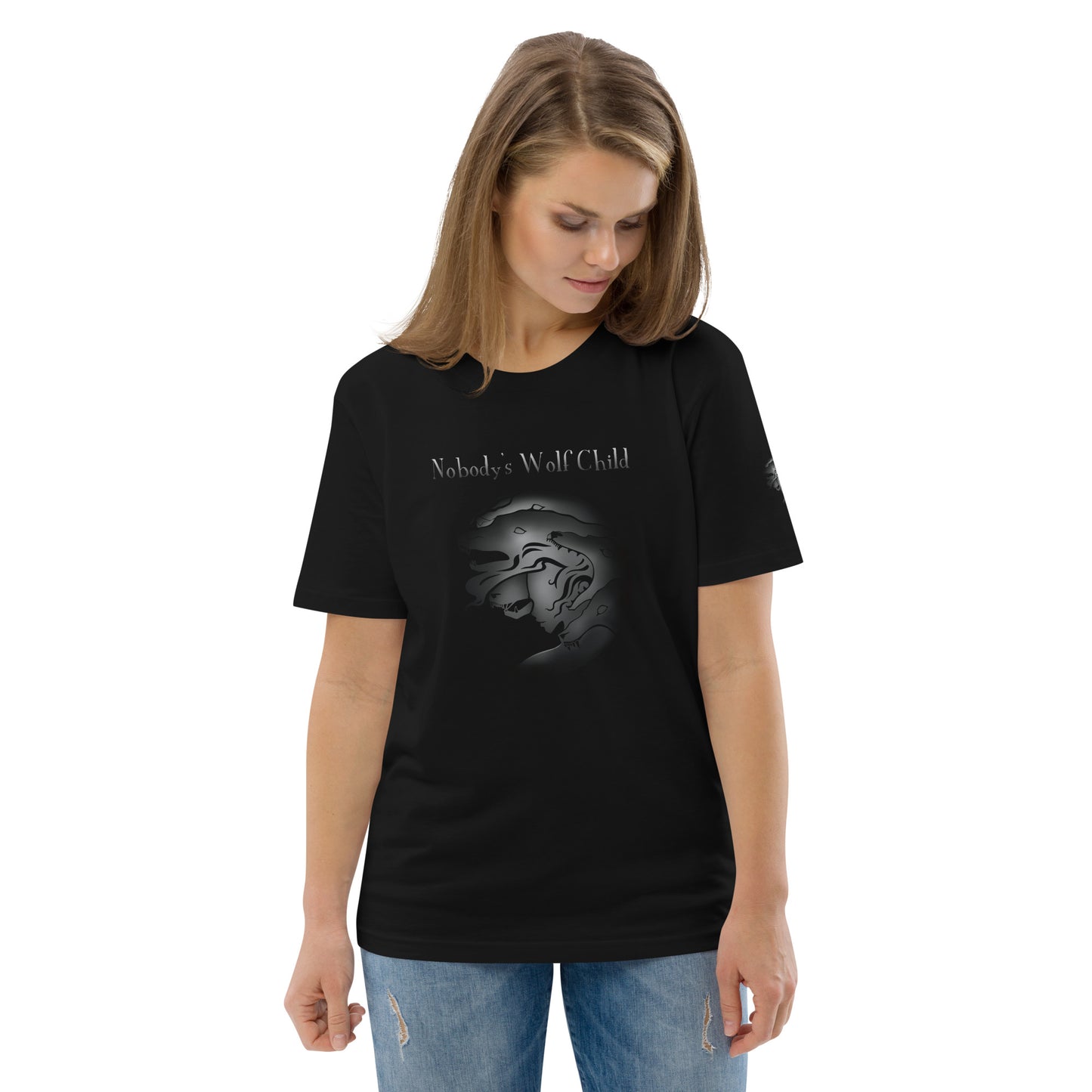 Unisex organic cotton Logo t-shirt