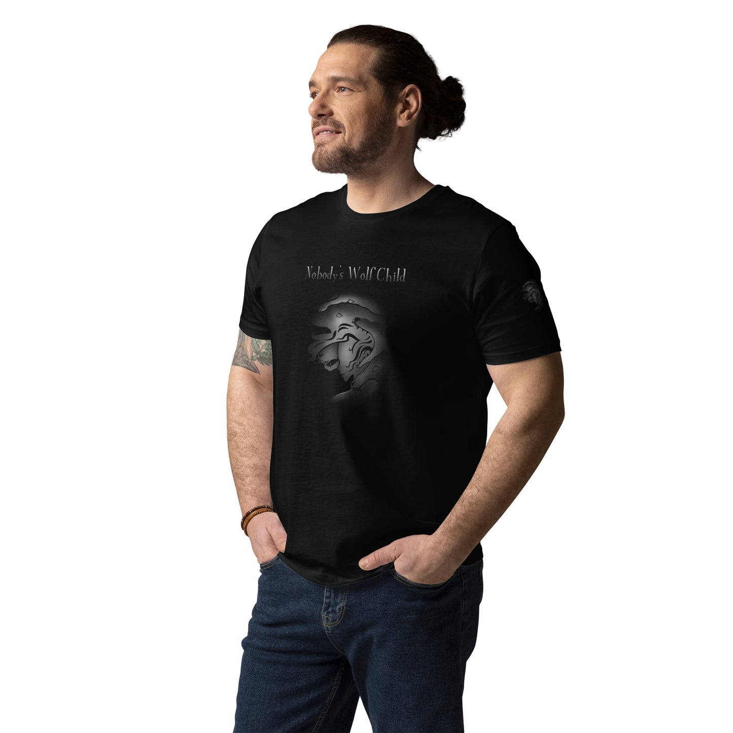 Unisex organic cotton Logo t-shirt